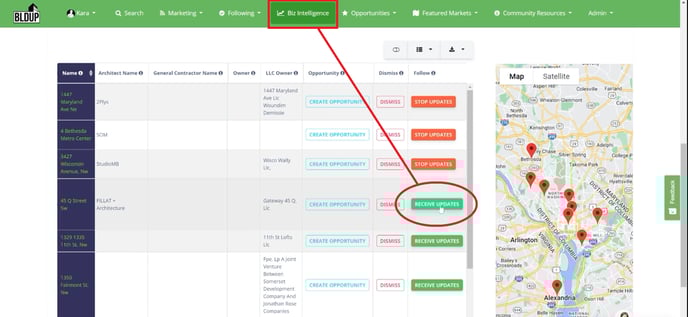 Screenshot 1 following