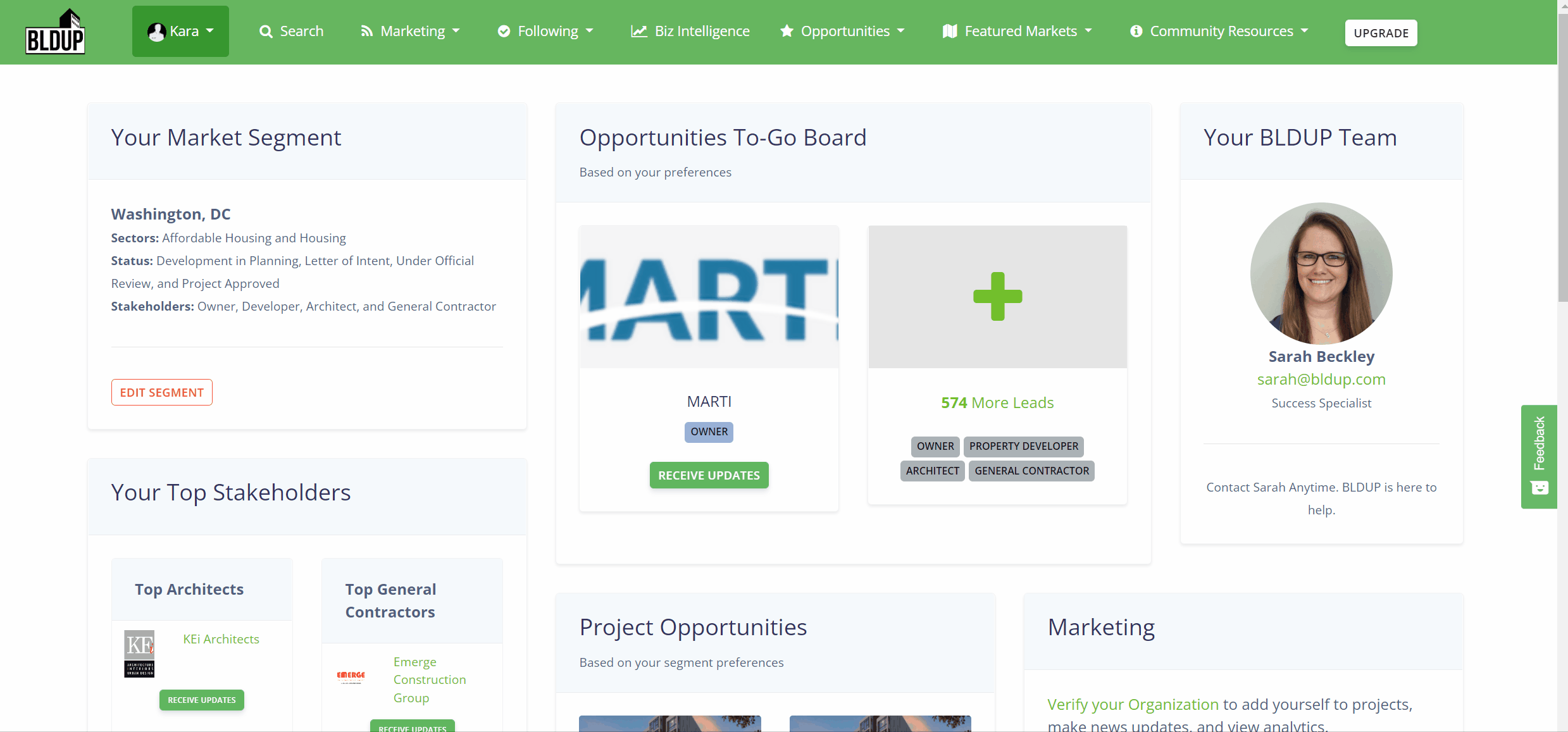 free marketing tab